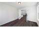 Bright office featuring hardwood floors, natural light, and French doors that lead to other rooms at 1553 Pinebreeze Dr, Marietta, GA 30062