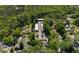 Aerial view of a quiet community with tree coverage at 305 Stonecliff Ct, Stone Mountain, GA 30083