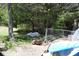 Wooded backyard featuring mature trees and debris at 31 Dogwood Nw Ln, Cartersville, GA 30121