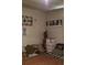 Bedroom features a cozy bed, decorative wall art, and storage with personal touches at 31 Dogwood Nw Ln, Cartersville, GA 30121