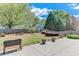 Inviting patio with lush landscaping and a view of the spacious backyard, perfect for outdoor gatherings and relaxation at 1337 Highfield Dr, Lawrenceville, GA 30043