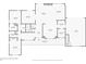 Detailed floor plan of the home's first floor, including kitchen, living room, and garage dimensions at 4785 Longchamps Dr, Sandy Springs, GA 30319