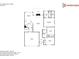 Floor plan of the house with room dimensions and layout on one level at 145 Charleston Pl, Covington, GA 30016