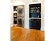 A closet featuring a stackable washer and dryer, next to a butler's pantry at 400 Collier Rd, Atlanta, GA 30309