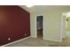Bright bedroom offers natural light and access to the en-suite bathroom at 7238 April Ct, Morrow, GA 30260