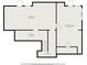 Basement floor plan displays large storage, bedroom/studio, and stairs to the upper level at 4272 Glenlake Nw Dr, Kennesaw, GA 30144