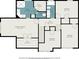 Upstairs floor plan highlighting bedrooms, bathrooms, walk-in closets and dimensions at 4272 Glenlake Nw Dr, Kennesaw, GA 30144