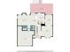 Detailed floor plan showcasing the layout, including the garage, kitchen, living room, and outdoor deck at 4272 Glenlake Nw Dr, Kennesaw, GA 30144