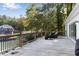 Spacious outdoor deck with lake views, comfortable seating and space for grilling at 10005 Lakeview Pkwy, Villa Rica, GA 30180