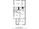 The second floor plan features a primary bedroom, two bedrooms, sitting room, two baths, a laundry room, and a walk-in closet at 1385 Vayda Ct, Marietta, GA 30066
