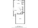 The first floor plan features a living room, dining area, kitchen, garage, foyer, pantry, and bath at 1385 Vayda Ct, Marietta, GA 30066