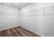 Walk-in closet with white wire rack shelving at 1385 Vayda Ct, Marietta, GA 30066