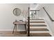 Entryway table next to staircase at 2851 Fareed St, Douglasville, GA 30135