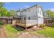 Backyard with a well-manicured lawn and a spacious wood deck at 1934 Westwood Sw Ave, Atlanta, GA 30310