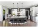 Modern kitchen with an island and stainless steel appliances at 1984 Yellow Finch Se Trl, Atlanta, GA 30316