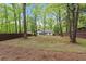 Spacious, level backyard with a privacy fence perfect for outdoor activities and entertaining at 3915 Ivy Ne Rd, Atlanta, GA 30342