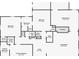 Detailed floor plan showcases layout with bedrooms, bathrooms, living spaces, and fireplace at 3915 Ivy Ne Rd, Atlanta, GA 30342
