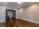 Open living space with hardwood floors and neutral paint at 683 Pryor Sw St # C, Atlanta, GA 30315