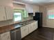 Bright kitchen featuring modern appliances and nice countertop at 624 Moselle Sw Dr, Mableton, GA 30126