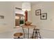 Bright breakfast nook with a high-top table and seating for two at 1460 Briarcliff Ne Rd, Atlanta, GA 30306