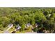 Neighborhood aerial shot showing a tree-lined suburban community with well-manicured lawns at 1820 Lyon Sw Ave, Atlanta, GA 30331