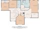 Upper level floor plan with bedrooms, baths, closets, room, and an attic at 1820 Lyon Sw Ave, Atlanta, GA 30331
