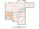 Basement floor plan showing a wet bar, bath, bedroom, hall, office, and recreation room at 1820 Lyon Sw Ave, Atlanta, GA 30331