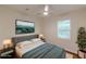 Cozy bedroom features a plush bed and soft, natural lighting at 214 Adeline Nw Ave, Atlanta, GA 30314