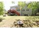 Spacious backyard featuring a deck and stone at 2945 Barimore Pl, Dacula, GA 30019