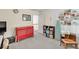 Spacious bedroom area that can be transformed into a functional workspace or hobby room at 2945 Barimore Pl, Dacula, GA 30019