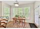 Cozy breakfast nook with a view of the backyard at 2945 Barimore Pl, Dacula, GA 30019