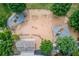 Aerial view of the playground and play area at 4236 Tacoma Trce, Suwanee, GA 30024