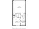 Floorplan showing garage, bedroom, bath, and hall layouts with dimension callouts at 4236 Tacoma Trce, Suwanee, GA 30024