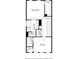 Floorplan showcasing primary bedroom, bathroom, laundry, and bedroom at 4236 Tacoma Trce, Suwanee, GA 30024