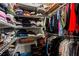 Spacious walk-in closet with ample shelving and hanging space, perfect for organizing your wardrobe and accessories at 802 Frederica Ne St # 5, Atlanta, GA 30306