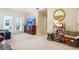 Relaxing living room with seating, TV, and outdoor access at 142 Jaime Dr, Canton, GA 30114