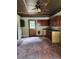 Kitchen showcasing ample cabinet space and a classic ceiling fan at 4030 Hiram Ct, Powder Springs, GA 30127