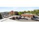 An aerial view of the community shows the buildings and the surrounding area at 64 Emerson Hill Sq, Marietta, GA 30060
