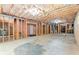 Unfinished basement with exposed framing, plumbing, and electrical, offering customization potential at 1286 Whisper Cove Dr, Buford, GA 30518