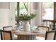 Cozy breakfast nook with stylish seating perfect for casual dining at 1286 Whisper Cove Dr, Buford, GA 30518