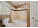Full bathroom featuring a tiled shower and tub combination at 3627 Pebble Hill Ne Dr, Marietta, GA 30062