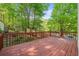 The spacious back deck provides a relaxing outdoor space at 3627 Pebble Hill Ne Dr, Marietta, GA 30062