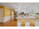Charming kitchen with stainless steel appliances and a convenient breakfast bar at 3627 Pebble Hill Ne Dr, Marietta, GA 30062