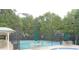 Community basketball court, with a relaxing picnic area at 470 W Magnolia Cir, Johns Creek, GA 30005