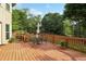 Inviting backyard deck offers ample space for outdoor entertaining at 470 W Magnolia Cir, Johns Creek, GA 30005