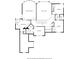 Second floor plan with primary bedroom, walk-in closet, and ensuite bathroom at 470 W Magnolia Cir, Johns Creek, GA 30005