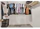 Spacious walk-in closet with wire shelving at 2262 Silver Fox Ln, Buford, GA 30519