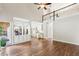 Open-concept living area featuring hardwood floors and plenty of natural light at 5605 Preserve Cir, Johns Creek, GA 30005