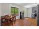 Charming eat-in kitchen with stainless steel appliances, and modern finishes at 148 White Pine Ln, Temple, GA 30179
