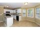 Updated kitchen with granite countertops, stainless appliances and an island at 1960 Mceachern Manor Sw Dr, Marietta, GA 30064